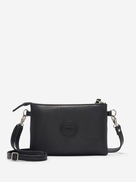 Roots Handbags - Roots Twinsie Bag 2.0 Cloud Crossbody Brown Leather